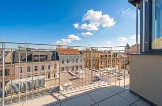 Wohnung mieten in Gumpendorfer Straße, 1060 Wien, Six in the City: Premium 2-Zimmerwohnung, BESTLAGE, Neubau mit Balkon und WEITBLICK!