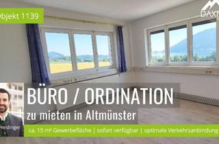 Büro zu mieten in 4813 Altmünster, Repräsentatives Büro oder Ordination mit Seeblick & Top-Infrastruktur in Altmünster