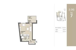 Wohnung mieten in Linzer Straße 269, 1140 Wien, 1-Zimmer-Neubau mit Balkon und Loggia in Wien 1140