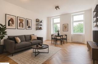 Wohnung kaufen in Laubeplatz 2/16, 1100 Wien, Elegante 3-Zimmer-Wohnung mit Parkblick - Erstbezug im Revitalisierten Altbau