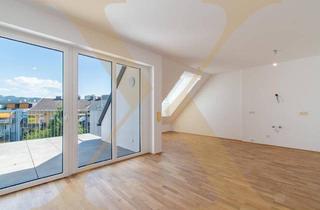Wohnung kaufen in Hagenstraße, 4040 Linz, ERSTBEZUG! Hochwertige 3-Zimmer-Dachgeschoßwohnung mit Außenflächen in Linz-Urfahr zu verkaufen!