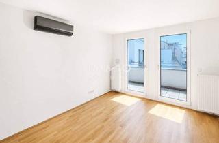 Maisonette mieten in Joachimsthalerplatz, 1160 Wien, Über den Dächern Ottakrings: 2-Zimmer-Dachgeschoß-Maisonette mit Terrasse, Balkon & Klima