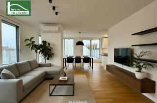 Wohnung mieten in Arnethgasse, 1160 Wien, Exklusives Dachgeschoss-Highlight in Ottakring – 4-Zimmer-Wohnung mit spektakulären Freiflächen | Arnethgasse 76, 1160 Wien