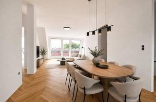 Wohnung kaufen in Thaliastraße, 1160 Wien, ERSTBEZUG 4-Zimmer Dachgeschoss mit Terrasse, 2 Bädern, Aufzug – 117,89 m² in 1160 Wien!