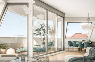 Maisonette kaufen in Untere Weißgerberstraße 17/29, 1030 Wien, 152 m² Dachgeschoss-Maisonette mit 3 Terrassen + Dachterrasse | 88 m² Freifläche, 4 Zimmer