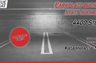 Garagen mieten in 4400 Steyr, Lassen sie ihr Auto nicht im Regen Stehen! - Tiefgaragenplätze in Steyr (Solaris am Tabor) zu Vermieten!