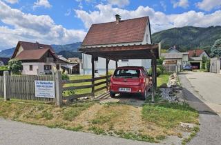 Einfamilienhaus kaufen in Spiegelfeldstraße, 8642 Sankt Lorenzen im Mürztal, Einfamilienhaus mit 3 Zimmer, Wohnküche, Bad mit Dusche, Wc, Ebener Garten, Carport, Überdachte Laube.