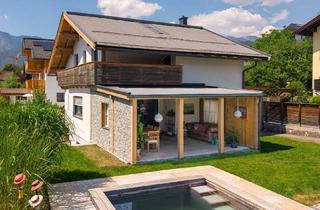Einfamilienhaus kaufen in 5760 Saalfelden am Steinernen Meer, Charmantes Einfamilienhaus mit Garten und Naturpool aus Holz!