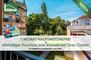 Wohnung mieten in Ungergasse, 8020 Graz, Ungergasse: Sonnige Mietwohnung mit Parkblick wartet auf Sie. - WOHNTRAUM