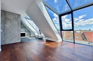 Maisonette kaufen in Aumannplatz, 1180 Wien, Atemberaubender Fernblick über Wien | Außergewöhnliche Glasflächen | Top-Ausstattung | 2 Terrassen I Nähe Aumannplatz