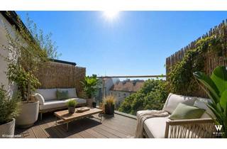 Maisonette kaufen in 1150 Wien, Luxuriöse Dachgeschoss-Maisonette mit Südterrasse I Klimaanlage & Fußbodenheizung I Nahe U6/U4 Längenfeldgasse