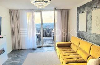 Penthouse kaufen in 4030 Linz, Schöner wohnen! 2 Ebenen: XXL Dachterrasse mit Panoramablick; TG!