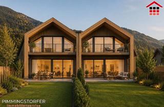Haus kaufen in 4865 Nußdorf am Attersee, Neubauprojekt Doppelhaus-Chalet in Parschallen am Attersee