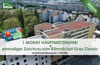 Wohnung mieten in Ungergasse, 8020 Graz, Ihr Rückzugsort in der Stadt – Moderne 2-Zimmer-Wohnung in Innenhofruhelage. - WOHNTRAUM