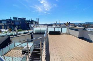 Maisonette mieten in Kleine Stadtgutgasse, 1020 Wien, HERRLICHER RUNDUM-BLICK über WIEN! 2 TERRASSEN, 4 ZIMMER!!