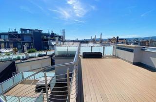 Maisonette mieten in Kleine Stadtgutgasse, 1020 Wien, Herrlicher Rundum-Blick Über Wien! 2 Terrassen, 4 Zimmer