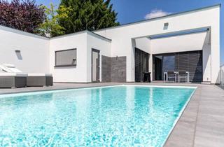 Haus kaufen in 7350 Oberpullendorf, +++Exklusiver Design-Bungalow mit Salzwasser-Pool und Panoramablick über Oberpullendorf!+++