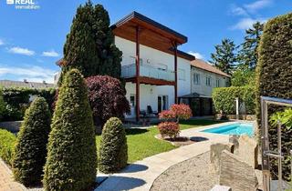 Einfamilienhaus kaufen in 2486 Pottendorf, Entzückendes Haus mit 3 Wohneinheiten, Garten und Swimming Pool - Einziehen und Wohlfühlen