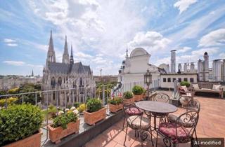 Penthouse kaufen in 1090 Wien, Exklusive Gründerzeit-Residenz mit der Votivkirche als Kulisse