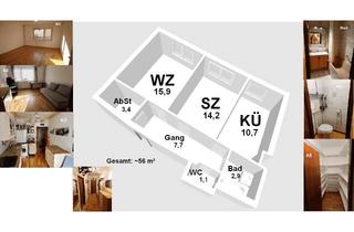 Wohnung mieten in Pachfurtherstraße, 2460 Bruck an der Leitha, Glücksgriff: Provisionsfreie, voll möblierte 2 Zimmer Wohnung in südseitiger zentraler Hofruhelage in 2460 Bruck an der Leitha zu mieten