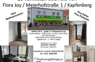 Wohnung mieten in Meierhofstrasse, 8605 Kapfenberg, Vollmöblierter Neubau 3 Zimmer 59m² in Kapfenberg