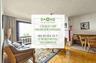 Almhütte zu kaufen in Teichweg, 9571 Hochrindl, CHALET MIT FREIZEITWOHNSITZ | SKI-IN/SKI-OUT | 2 APARTMENTS | NOCKBERGE