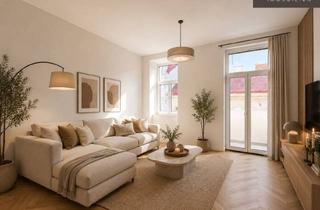 Wohnung kaufen in Schallergasse, 1120 Wien, | 2,5 Zimmer | Stilvoller Erstbezug | Separate Küche | Revitalisiertes Zinshaus | Meidling