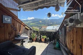 Wohnung kaufen in 6068 Mils, Mils - Charmante 3-Zimmer-Dachgeschosswohnung mit Panoramablick, Balkon & Tiefgaragenplatz