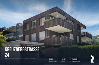 Wohnung kaufen in Kreuzbergstrasse 24, 6800 Feldkirch, Sonnige 3-Zimmer-Wohnung mit großer Loggia & unverbaubarem Bergblick in Feldkirch-Nofels