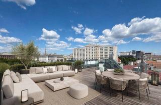 Wohnung mieten in Am Heumarkt 25/Marokkanergas, 1030 Wien, Exklusive Dachgeschosswohnung mit zwei Terrassen am Stadtpark
