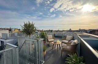 Wohnung mieten in 1070 Wien, Exklusiver 3-Zimmer Dachterrassen-Traum in 1070 Wien