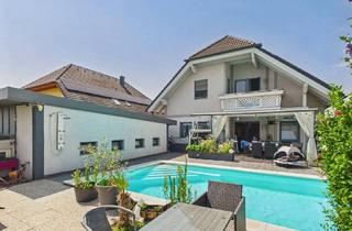 Haus kaufen in 2486 Pottendorf, Familienidylle mit moderner Energietechnik, Pool und traumhaftem Garten in Pottendorf