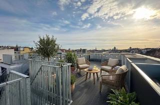 Wohnung mieten in 1070 Wien, Exklusiver 3-Zimmer Dachterrassen-Traum in 1070 Wien