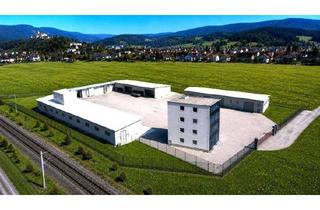 Lager mieten in 9330 Althofen, Betriebsliegenschaft mit Halle, Büro und Außenflächen in Alhofen zur Miete