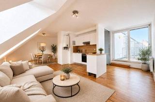 Maisonette kaufen in 1170 Wien, Moderne Maisonettewohnung mit Stadtpanorama - 87,77 m2 Wohnfläche mit Dachterrasse