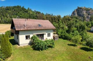 Einfamilienhaus kaufen in 9112 Griffen, *** Einfamilienhaus mit Modernisierungsbedarf und Schlossbergblick ***