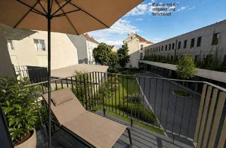 Maisonette mieten in 8010 Graz, modernster NEUBAU-ERSTBEZUG in Innenstadt- und TU-Nähe !! Coole loftartige DG-Maisonette mit Balkon !!