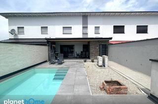 Reihenhaus kaufen in 4611 Buchkirchen, Die Perle von Buchkirchen mit Pool und Garten!