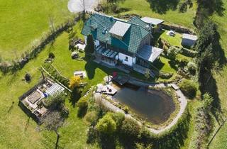 Haus kaufen in 4184 Geierschlag, Malerisches Landhaus mit Schwimmteich, Prämiertem Naturgarten und Gästewohnung!