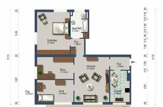Wohnung mieten in Pflegergasse, 5760 Saalfelden am Steinernen Meer, 4,5 Zimmer mit Südbalkon / ab 1. August / Heizung inklusive / provisionsfrei