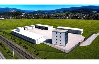 Büro zu mieten in 9330 Althofen, Betriebsliegenschaft mit Halle, Büro und Außenflächen in Alhofen zur Miete