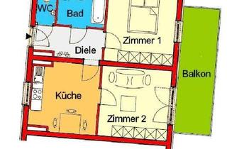 Wohnung mieten in Rosenkranzgasse 11, 8020 Graz, Provisionsfreies Stadtapartment mit Balkon - Rosenkranzgasse - perfekte WG-Wohnung!