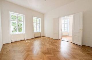 Wohnung kaufen in Schwarzspanierstraße, 1090 Wien, Stilvoll sanierter 3-Zimmer-Altbau | Hofruhelage | Balkonoption | Nähe Votivkirche