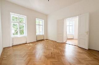 Wohnung kaufen in Schwarzspanierstraße, 1090 Wien, Stilvoll sanierter 3-Zimmer-Altbau | Hofruhelage | Balkonoption | Nähe Votivkirche