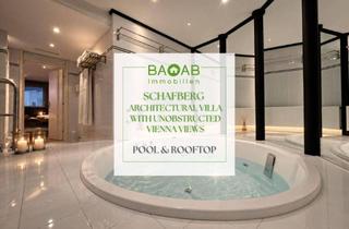 Villen zu kaufen in 1170 Wien, SCHAFBERG | Architectural Villa with Unobstructed Vienna Views, Pool & Rooftop
