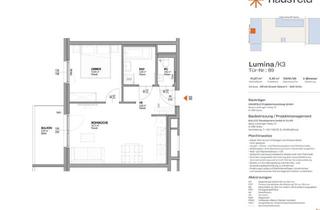 Wohnung mieten in Alfred-Grasel-Gasse 6/89, 1220 Wien, Top: A.89 ● Lumina im hausfeld²² ● Unbefristet ● Termin Online Buchen: Www.hausfeld22.At/Lumina
