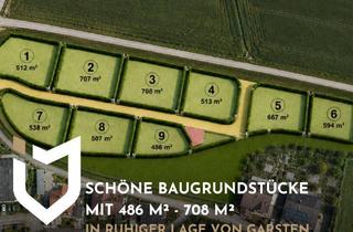 Grundstück zu kaufen in 4451 Garsten, TOPLAGE MIT DAMBERGBLICKSONNIGE BAUGRUNDSTÜCKE MIT 486 M² - 708 M² IN RUHIGER LAGE VON GARSTEN
