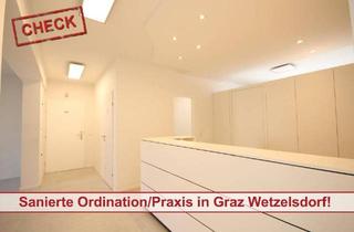 Gewerbeimmobilie kaufen in 8052 Graz, Schön sanierte Ordination/Praxis in ruhiger Lage im Grazer Bezirk Wetzelsdorf!