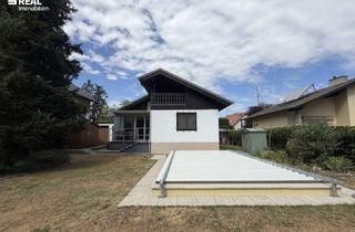 Einfamilienhaus kaufen in 2402 Maria Ellend, Wohnen am Waldrand - gepflegtes Einfamilienhaus mit Pool, Garage und Keller
