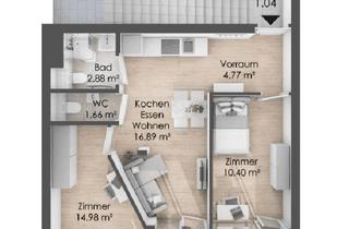 Wohnung mieten in Egger-Lienz-Straße 12, 6020 Innsbruck, Stadt Carré Wilten - Wohnung mit 2 Schlafzimmern